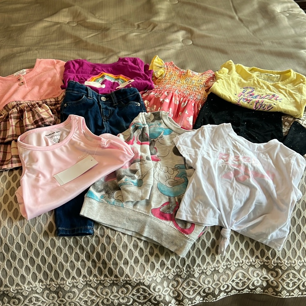 Cat & Jack, Champion, Disney, Reebok, Penelope, Forever Me Girls Lot 2T